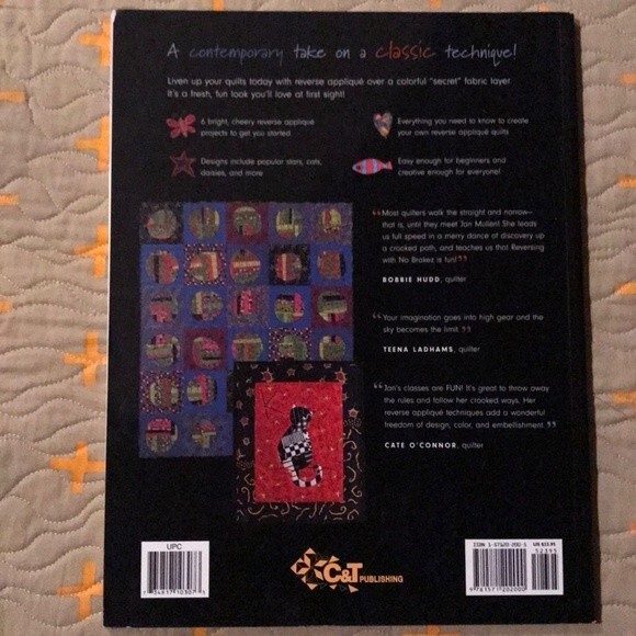 Reverse Appliqué Quilting Book by Jan Mullen - Picture 2 of 8